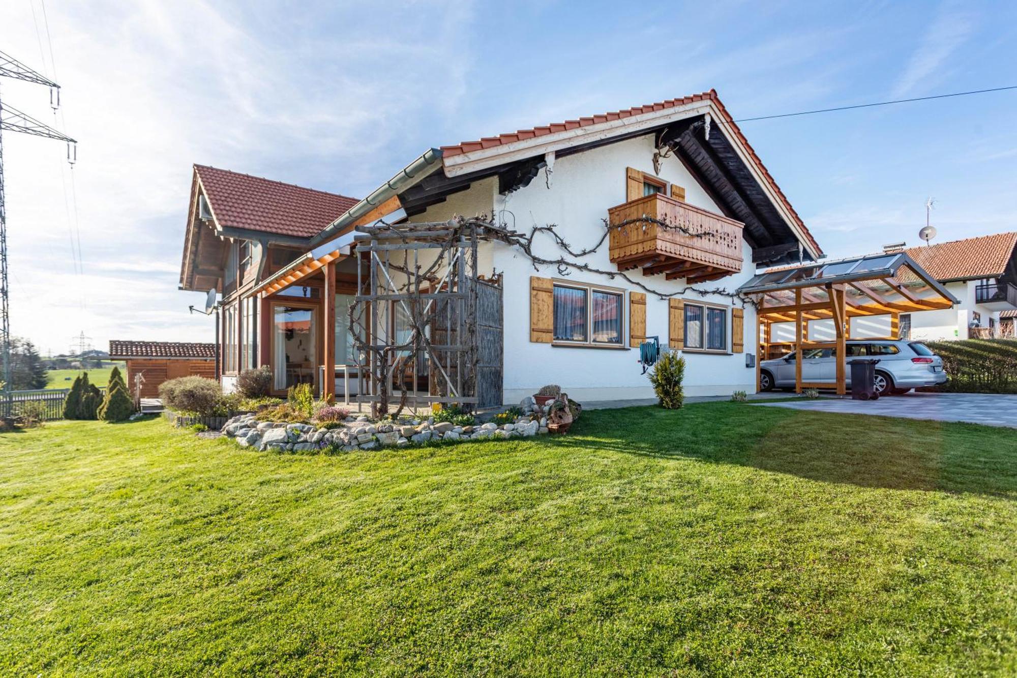 Ferienwohnung Haus Kali Teisendorf Exterior foto